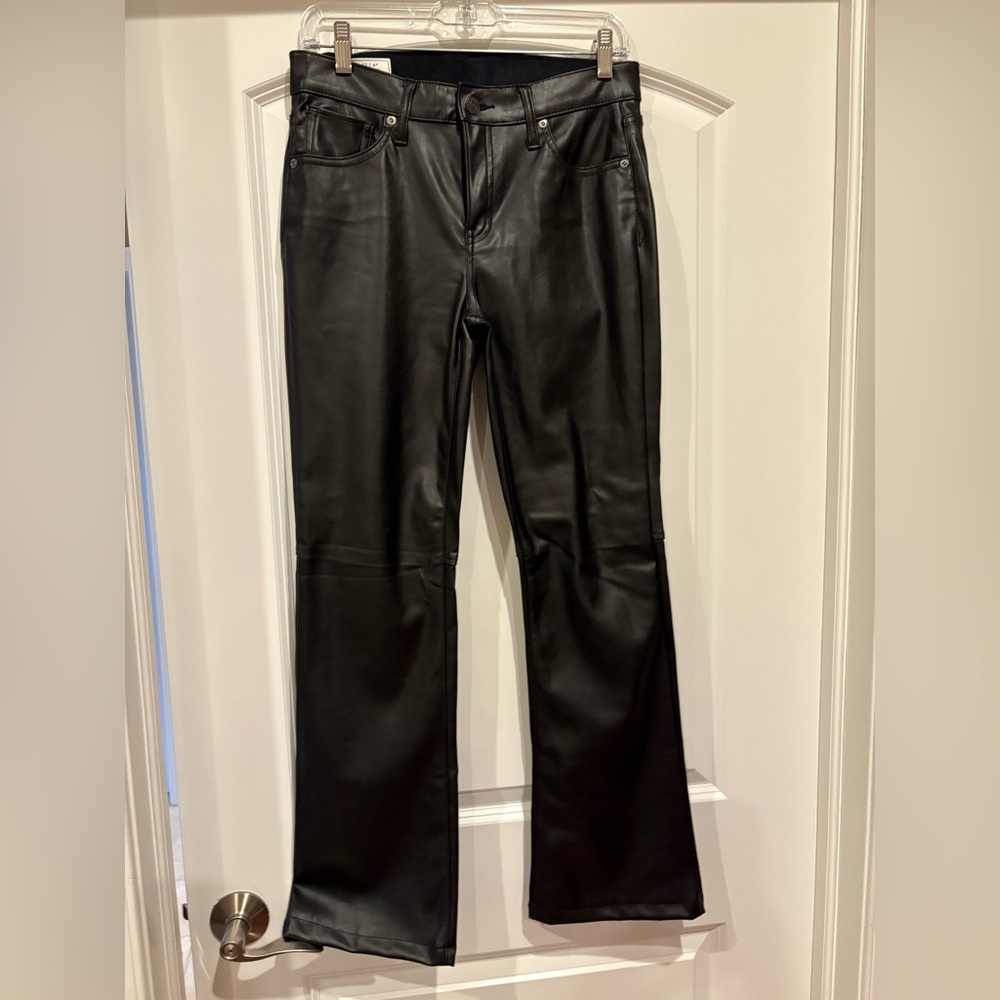 Like New GAP “leather” Pants 
Size 27